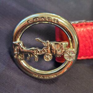 Coach women's belt
